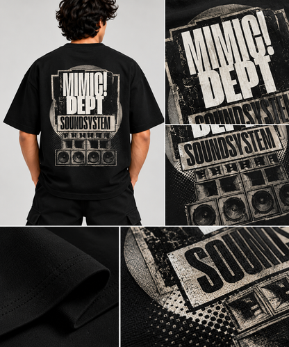 MIMIC DEPT. ARTIFACT 4 // SOUNDSYSTEM VINTAGE GRAPHIC TEE