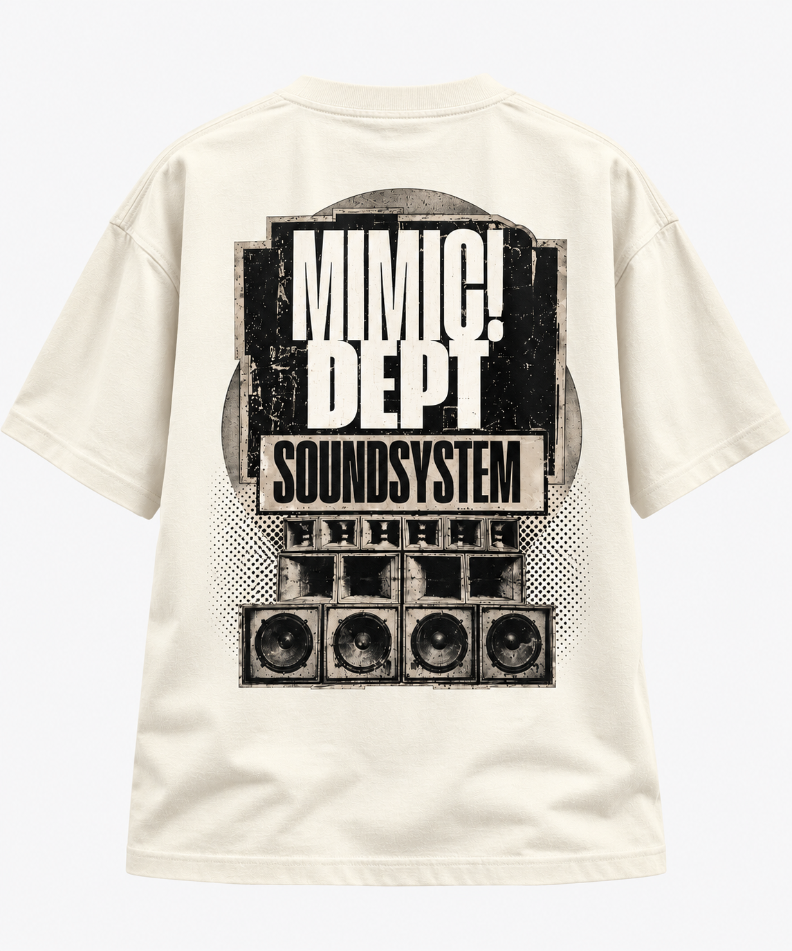 MIMIC DEPT. ARTIFACT 4 // SOUNDSYSTEM VINTAGE GRAPHIC TEE
