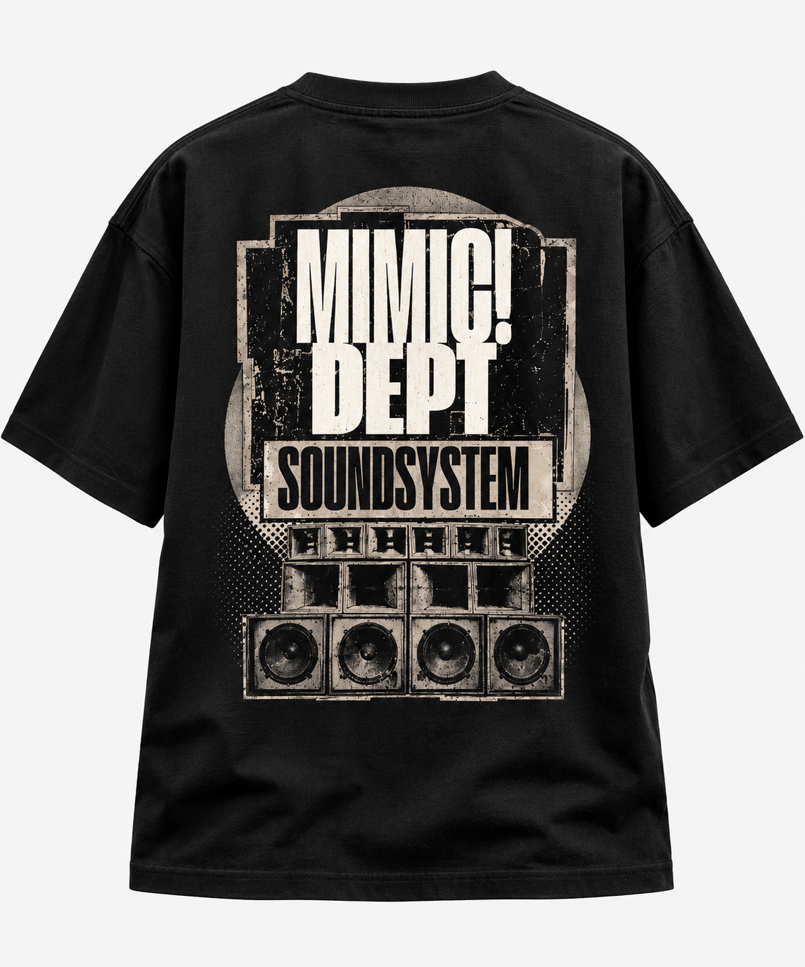 MIMIC DEPT. ARTIFACT 4 // SOUNDSYSTEM VINTAGE GRAPHIC TEE