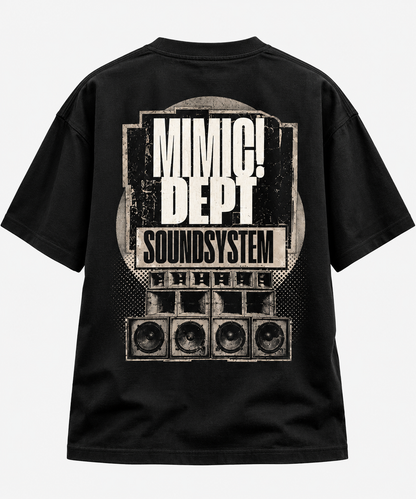 MIMIC DEPT. ARTIFACT 4 // SOUNDSYSTEM VINTAGE GRAPHIC TEE