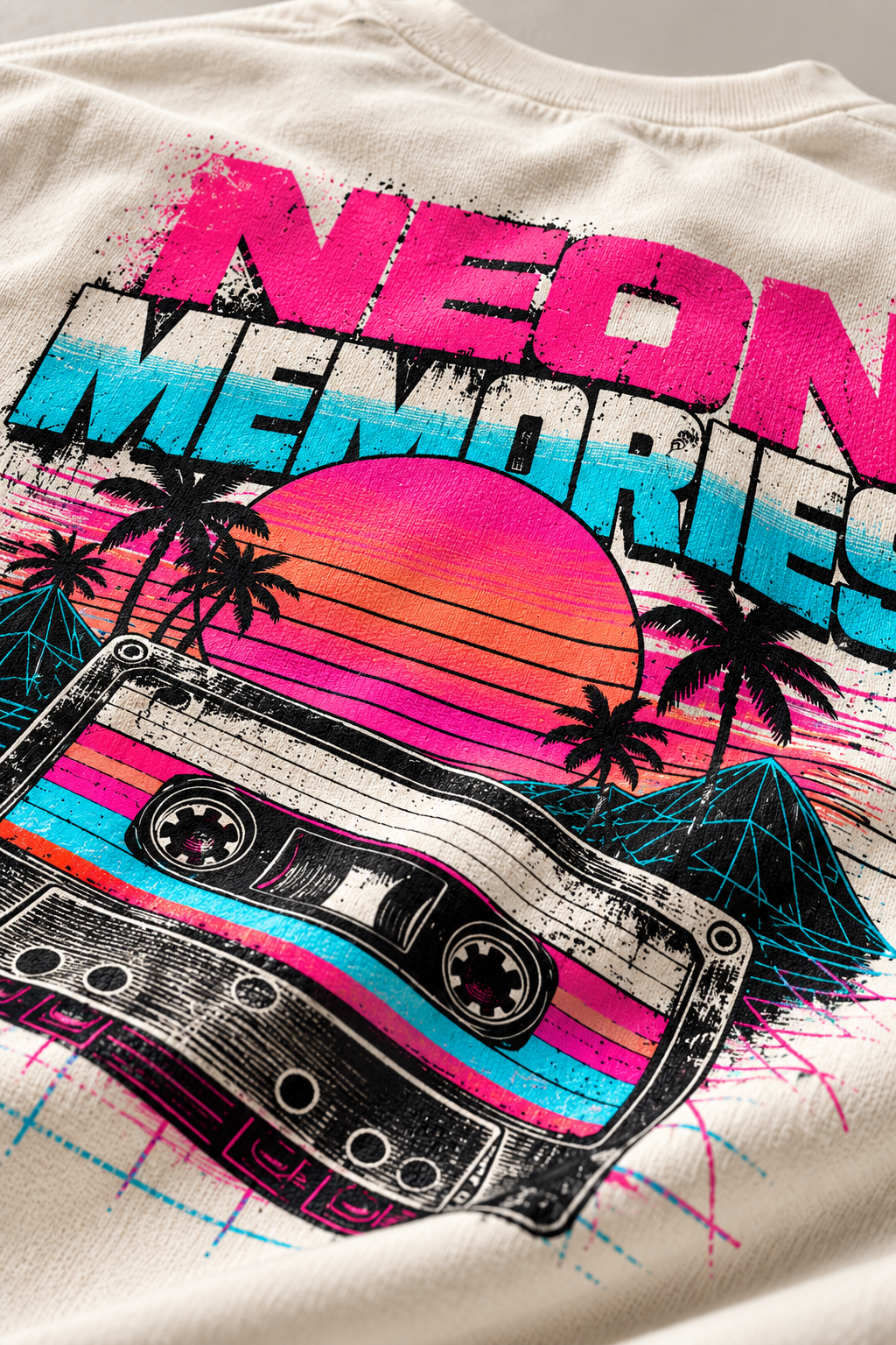MIMIC DEPT. ARTIFACT 02 // NEON MEMORIES GRAPHIC TEE